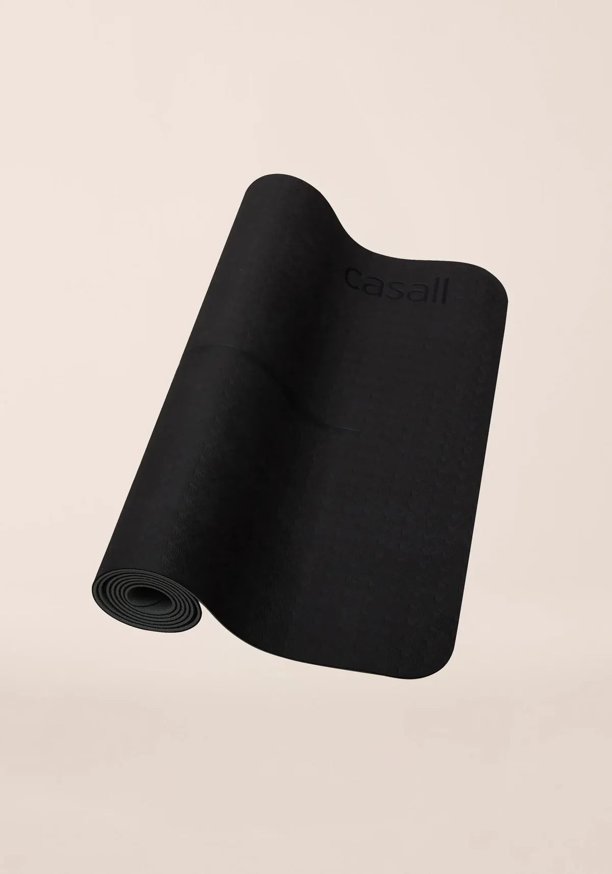 Casall Yogamatte Schwarz