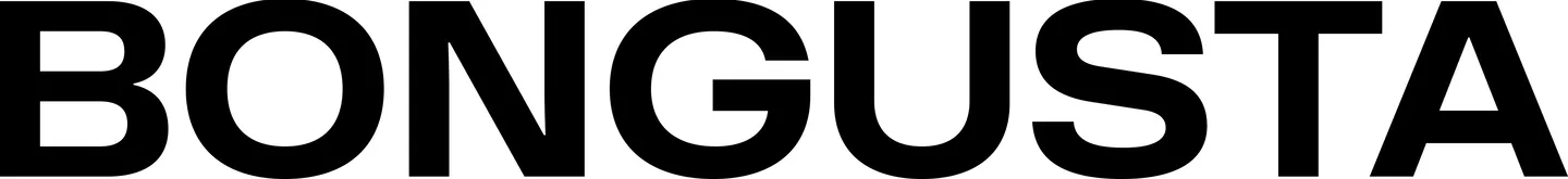 Bongusta Logo Black