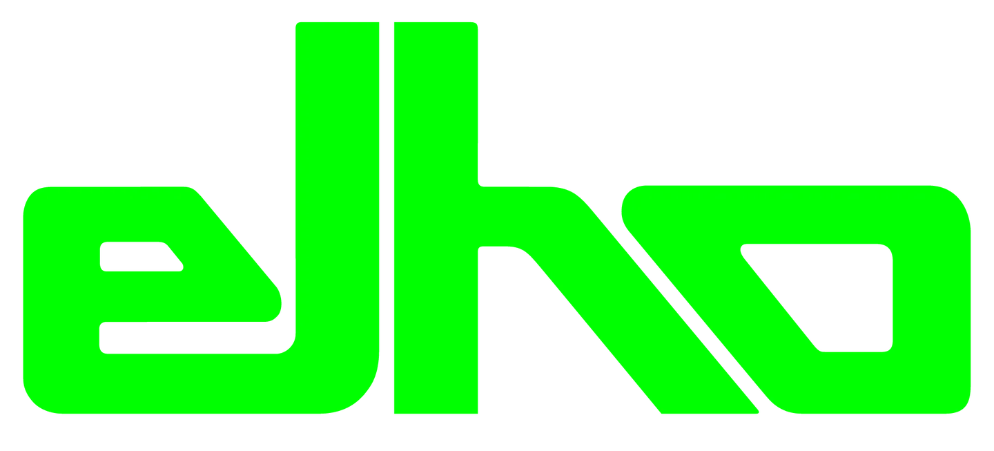 ELHO LOGO NEON GREEN 03