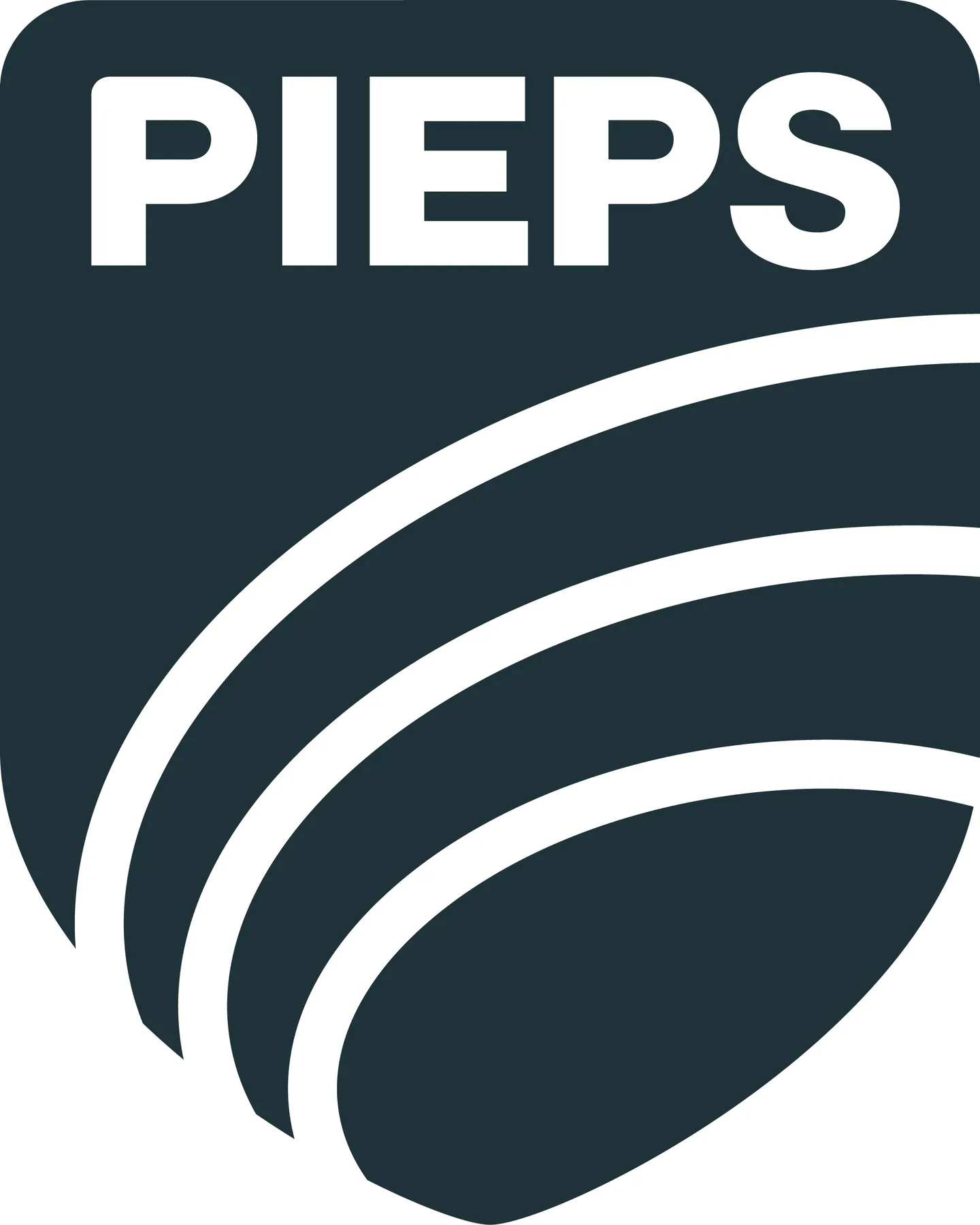 Pieps logo shield dawnblack rgb